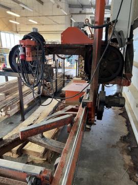 Rönkvágó szalagfűrész Wood-mizer LT40 | Fűrészüzemi gépek | Faipari gép | Mgr.Marek Navrátilík