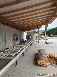 Derékszögű körfűrészgép Walter TTPP-550 | Fűrészüzemi gépek | Faipari gép | Drekos Made s.r.o