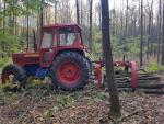 Erdészeti traktor SAME Leopard |  Erdészeti technika | Faipari gép | Adam