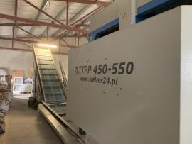 Szögvágó körfűrész Walter TTPP 450-550 |  Fűrészüzemi gépek | Faipari gép | Biro-Jasz-Fa KFT