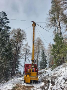 Erdészeti csörlő kábeldaru KOLLER K602 |  Erdészeti technika | Faipari gép | KOMITrade s.r.o.