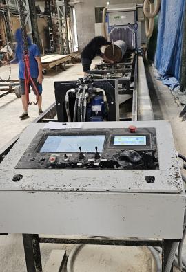 Szögvágó körfűrész Dekos made s.r.o. PP-550 |  Fűrészüzemi gépek | Faipari gép | Drekos Made s.r.o