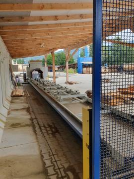 Szögvágó körfűrész Dekos made s.r.o. PP-550 |  Fűrészüzemi gépek | Faipari gép | Drekos Made s.r.o