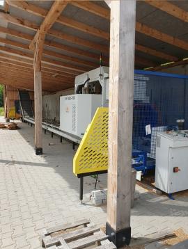 Szögvágó körfűrész Dekos made s.r.o. PP-550 |  Fűrészüzemi gépek | Faipari gép | Drekos Made s.r.o