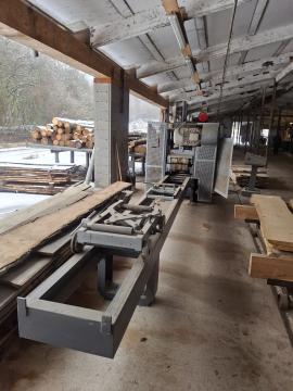 Keretfűrész Trak-met PRU 570/8 |  Fűrészüzemi gépek | Faipari gép | Drekos Made s.r.o