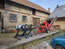 Más technika DR-20- Automat ,prořez 48cm |  Fahulladék feldolgozása | Faipari gép | Drekos Made s.r.o