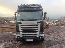 Rönkszállító Scania R450 |  Szállító és anyagmozgató technika | Faipari gép | Tartak Drewbud
