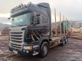 Rönkszállító Scania R450 |  Szállító és anyagmozgató technika | Faipari gép | Tartak Drewbud